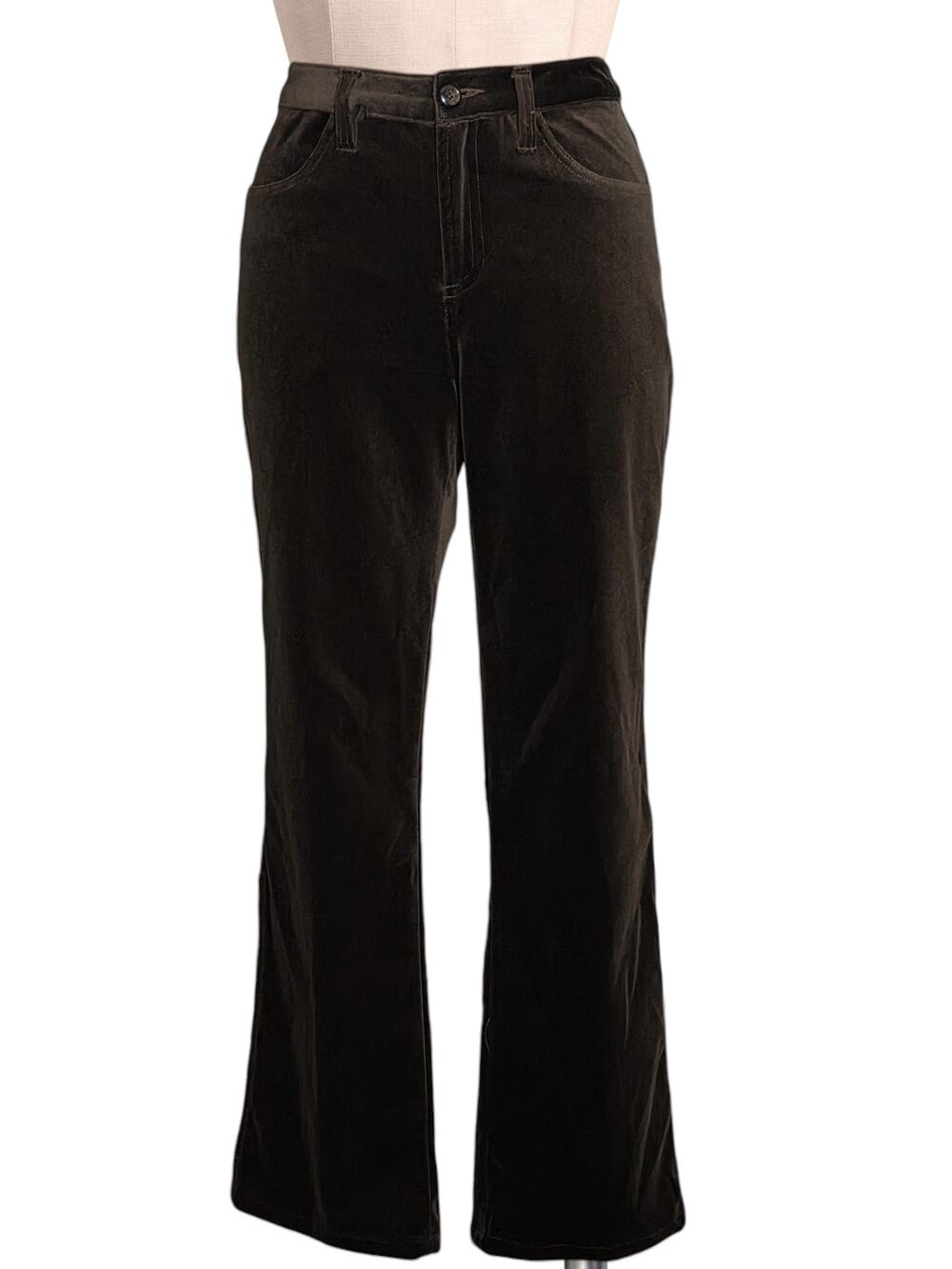 Vintage 90's Bloomingdales Brown Velvet Pants 4